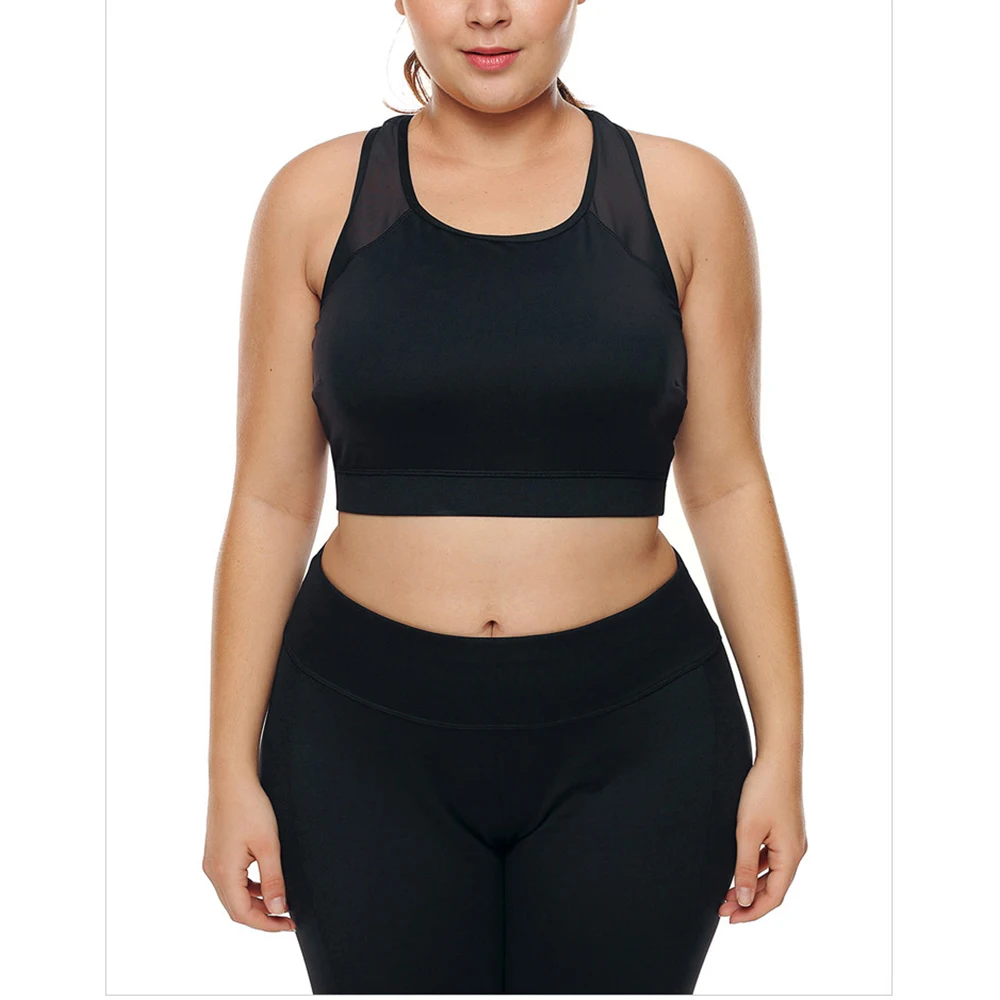 Big Size Women Tops Plus Size Bodycon Mini Shirts Sleeveless Gym