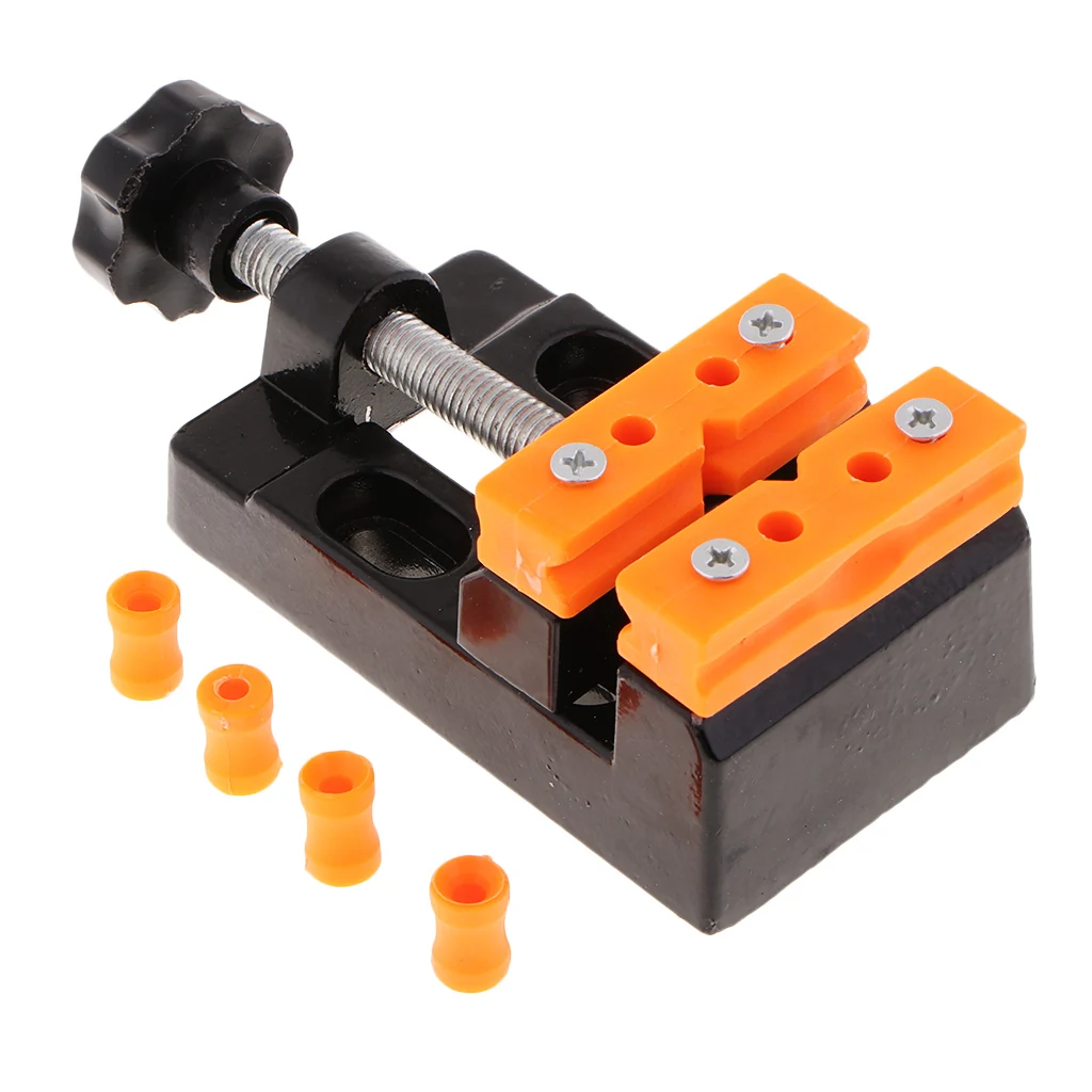 57mm Adjustable Mini Jaw Bench Clamp Drill Press Vice Table Vise Jewelry Nuclear Clip On DIY Carving Craft Hand Tool Woodworking