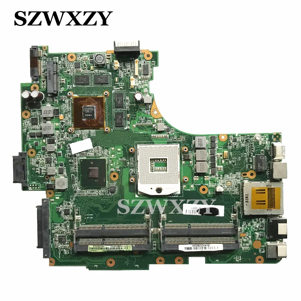 Для ASUS N53JQ материнская плата для ноутбука N53JG REV-2 2 Поддержка i7 процессор GT425M 1G GPU 4