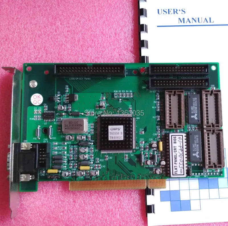 MBC 266B Flat Panel/CRT Display Control Card without manual tested