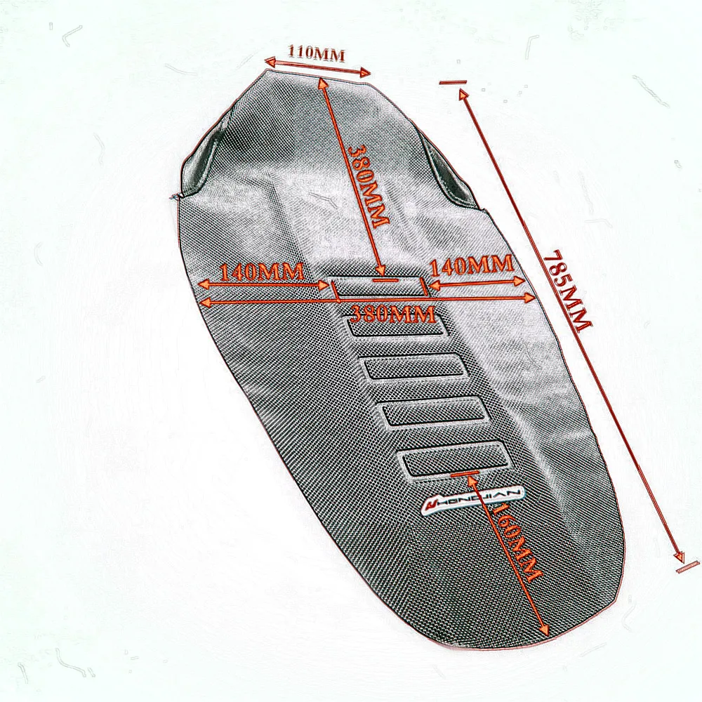 785 мм нескользящий Водонепроницаемый Мягкий чехол для сиденья универсальный внедорожный автомобильный крест для Honda CR125R CR250R CRF250R CRF450R CRF150F