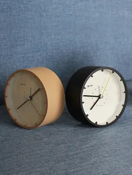 

Modern Minimalist Alarm Clock Bedside Mute Personality Clocks Children's Room Cute Ornaments
