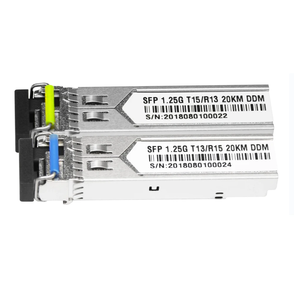 SFP Optical Transceiver Module 1 25G 1310nm 20km with DDM Single Mode 2