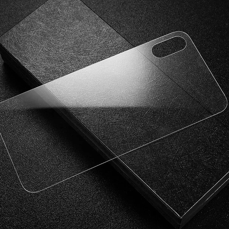 Ascromy For iPhone X Screen Protector Front and Back Tempered Glass Full Body Film Cover For iPhone X 10 iPhoneX Screenprotector (2)