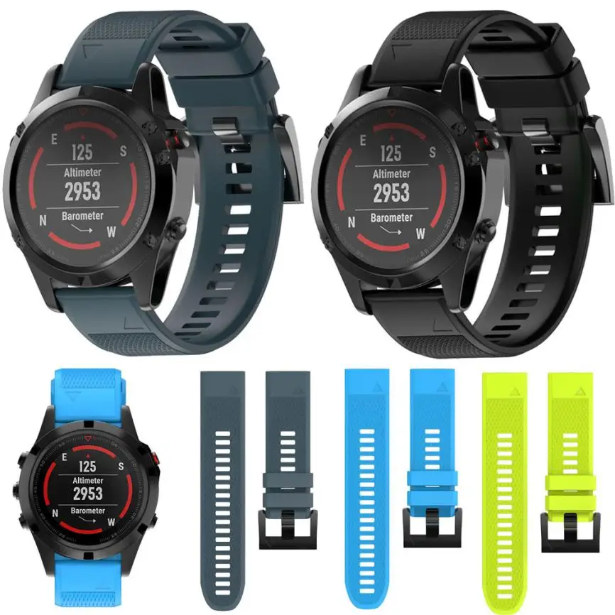 

Replacement Silicagel Quick Install Band Strap For Garmin Fenix 5 GPS Watch Z1103 DROPSHIP