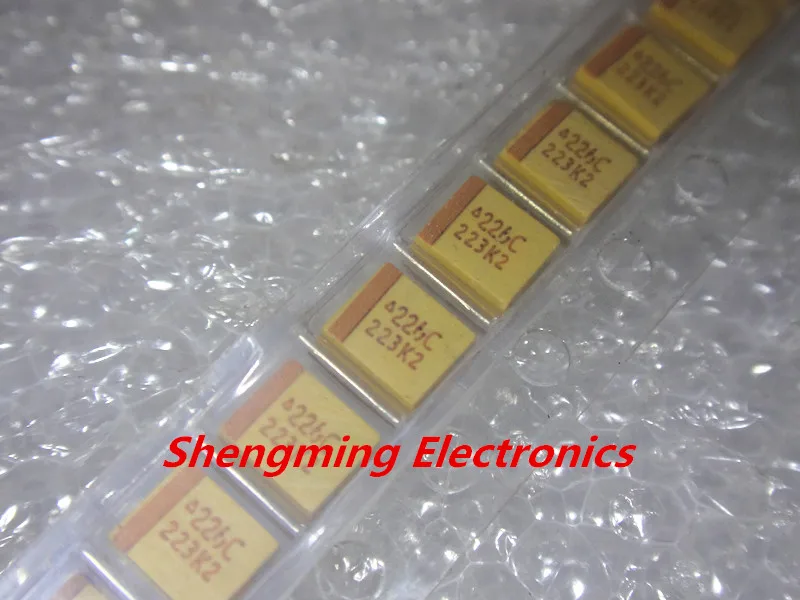 

20PCS 3528B 16V 22uF 226C 10% B-type SMD tantalum capacitor