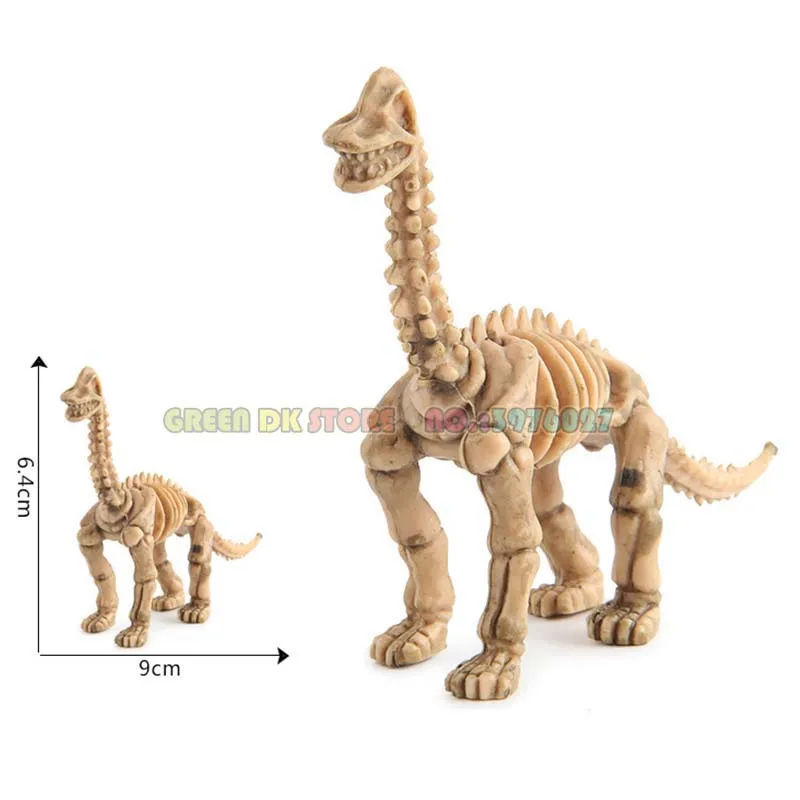 12 шт./компл. ископаемый скелет моделирование модели Животные фигура горячие игрушки для детей подарки на день рождения Юрского периода игрушки