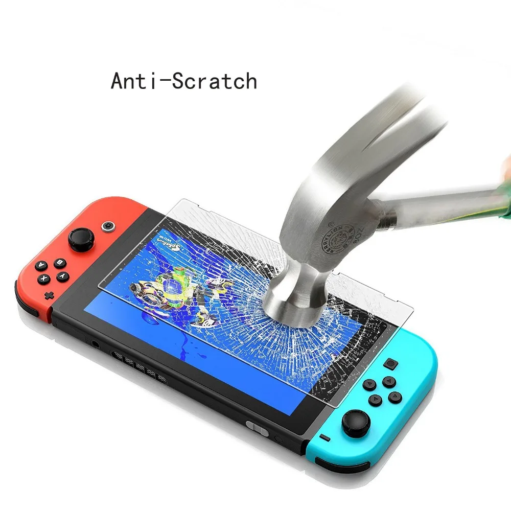 Ricoddaa-Anti-Scratch-HD-Ultra-Premium-Tempered-Glass-Protect-Film-for-Nintend-Switch-NS-Console-Screen