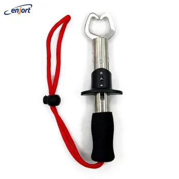 

Portable Fish Lip Grip Stainless Steel Fishing Gripper Handle Lip Grip Grabber Fishing Tackle Tool Fish Catch Equipment