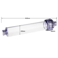 11 นิ้วเติมตัวกรองน้ำสำหรับตลับหมึกเติมอัลคาไลน์ลูกคาร์บอนที่เปิดใช้งาน KDF เรซิ่นกรอง 2 PCS อุปกรณ์ 3