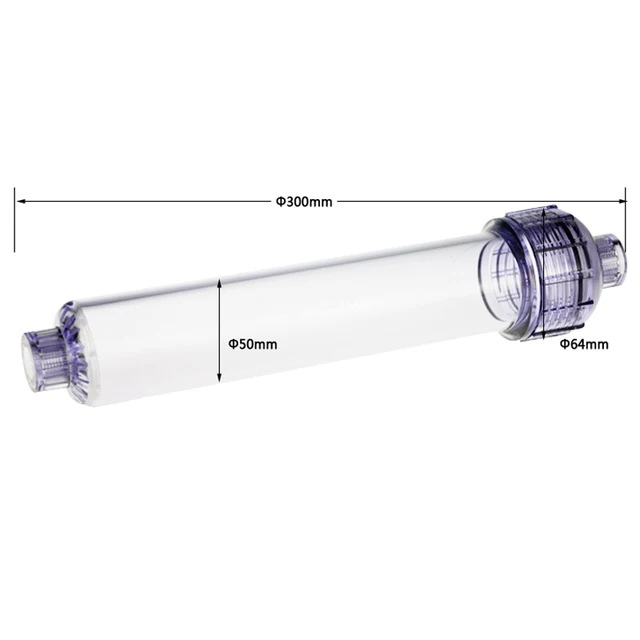11 นิ้วเติมตัวกรองน้ำสำหรับตลับหมึกเติมอัลคาไลน์ลูกคาร์บอนที่เปิดใช้งาน KDF เรซิ่นกรอง 2 PCS อุปกรณ์ 3