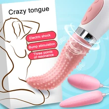 MizzZeeMagic tongue jumping egg female with electric flirting masturbation device external stimulation adult erotic sex products