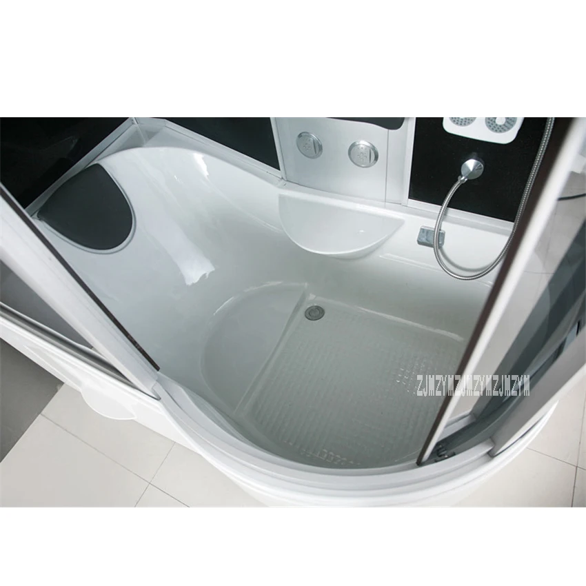 Household Bathroom Shower Room High-quality Tempered Glass Integrated Steam Shower Room With Bathtub 110V/220V 12W 150x90x215CM