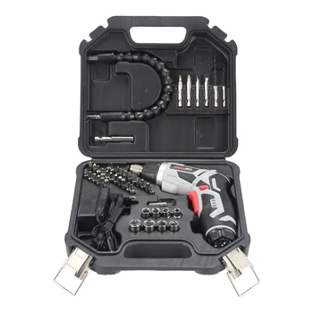 

Rechargeable Battery Electric Screwdriver Multi-function Cordless Electric Drill Power Tools with Flashlight