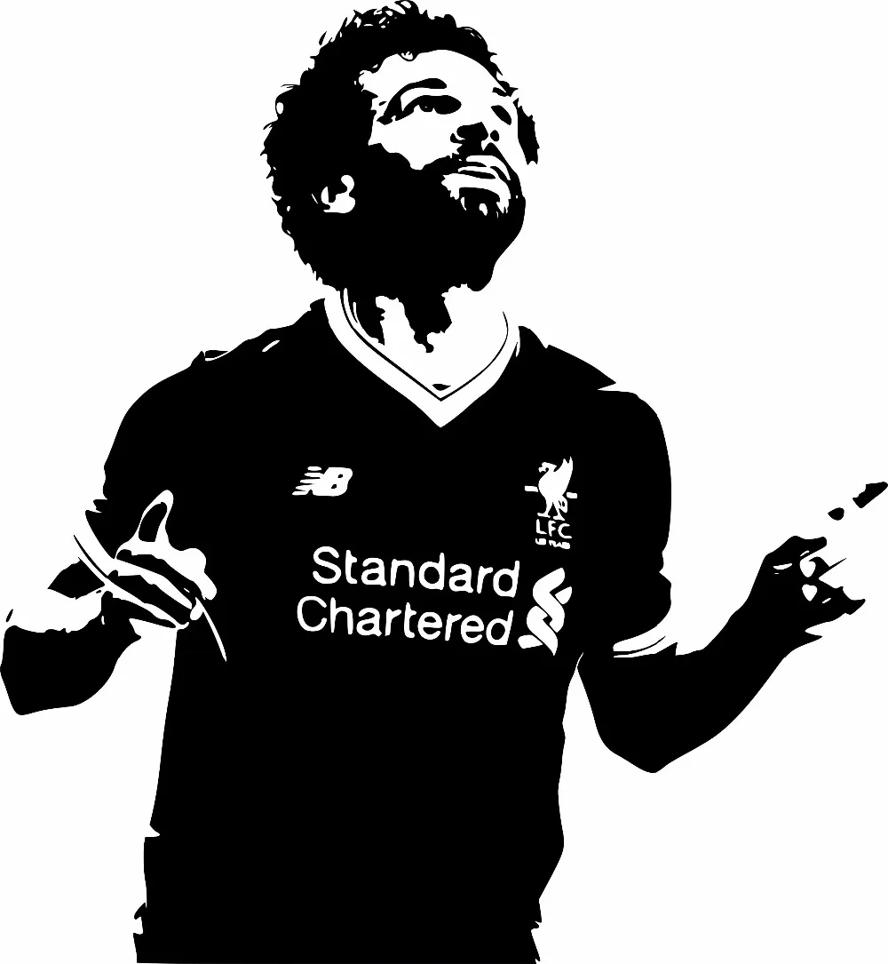 Wall-Decal-Mohamed-Salah-Footballer-Vinyl-Sticker-Mural-Liverpool-Soccer-Wallpaper-Home-Decor-Bedroom-Art