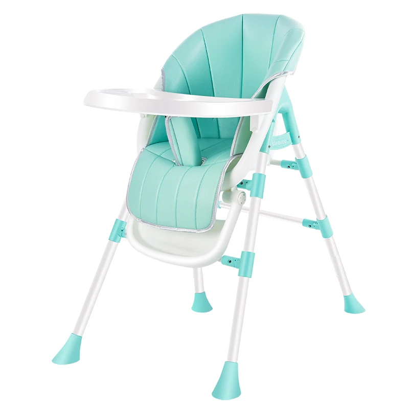 

2019 High Quality Baby Feeding High Chair Dining Table Children's Dining Chair Folding Light Portable Baby Seat