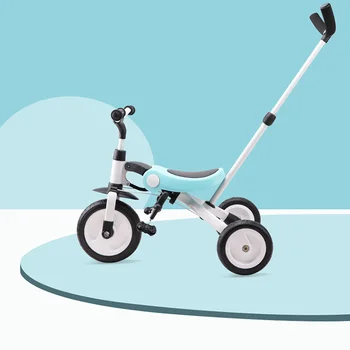 

Balance bike mode, tricycle mode, trolley mode 3 wheel kids tricycle
