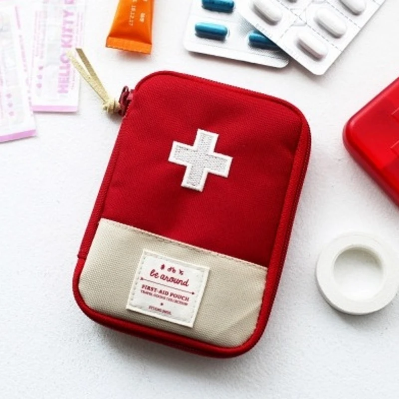 

Portable Camping Outdoor Survival Tool Home First Aid Emergency Medical Bag Medicine Drug Pill Box Kit Survival Bag