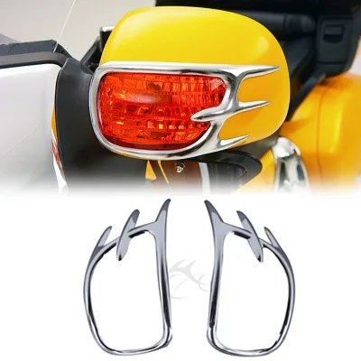 Для Honda GL1800 ГОЛДВИНГАХ включите сигнальные огни украшения хром 2001-2011 Для Honda GL1800 ГОЛДВИНГАХ включите сигнальные огни украшения хром 2001-2011