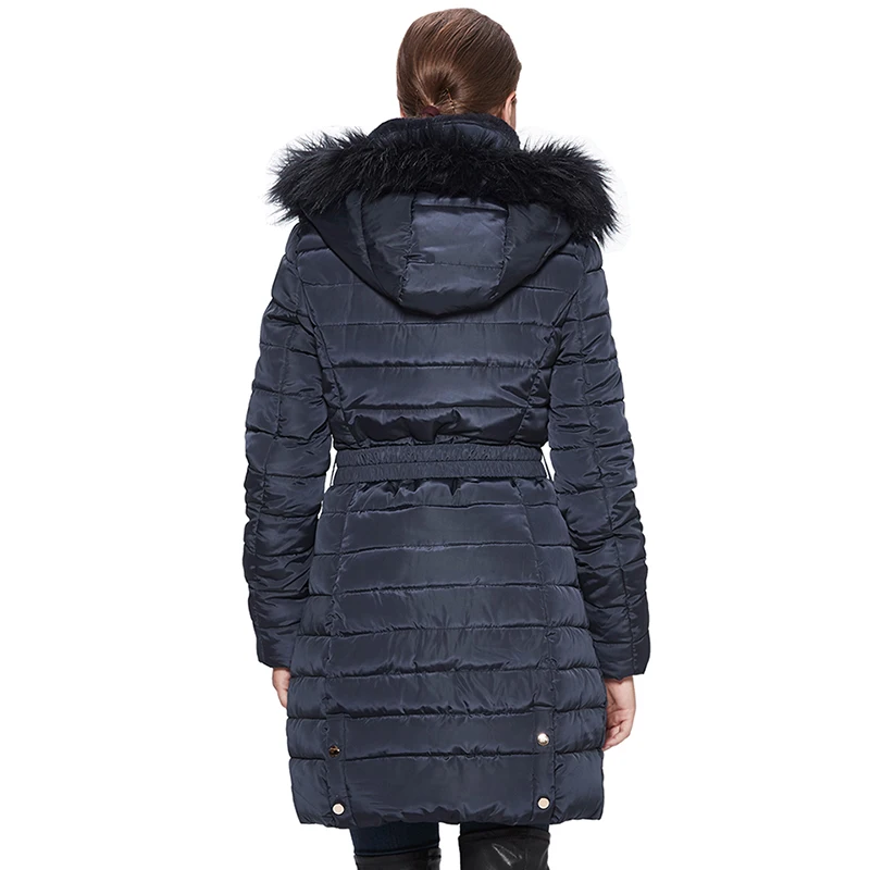 Femmes 2018 white Chaud Avec Parkas Fourrure Long Taille La De Glo Capuche Wma Pour D'hiver Ajustable red story Femme Blue 6699 À Manteaux qIwnBS