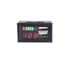 Red LED Digital Display Voltmeter Mini Voltage Meter Volt Tester Panel For DC 12V Cars Motorcycles Vehicles USB 5V2A output ► Photo 1/6