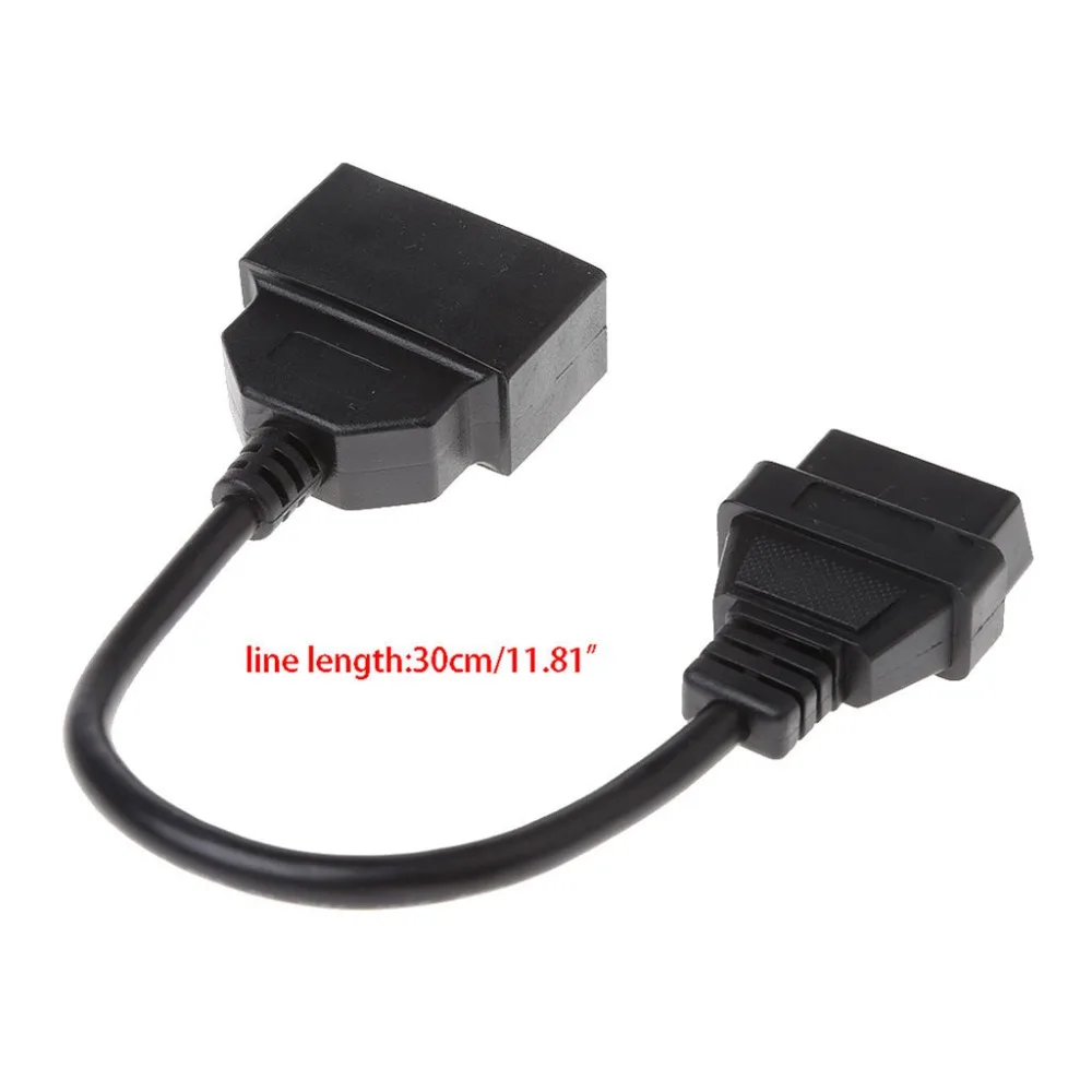 

1 Pc High Quality 22 Pin To 16 Pin Female OBD2 Cable Connector Adapter For Toyota Diagnostic Tool Hot New