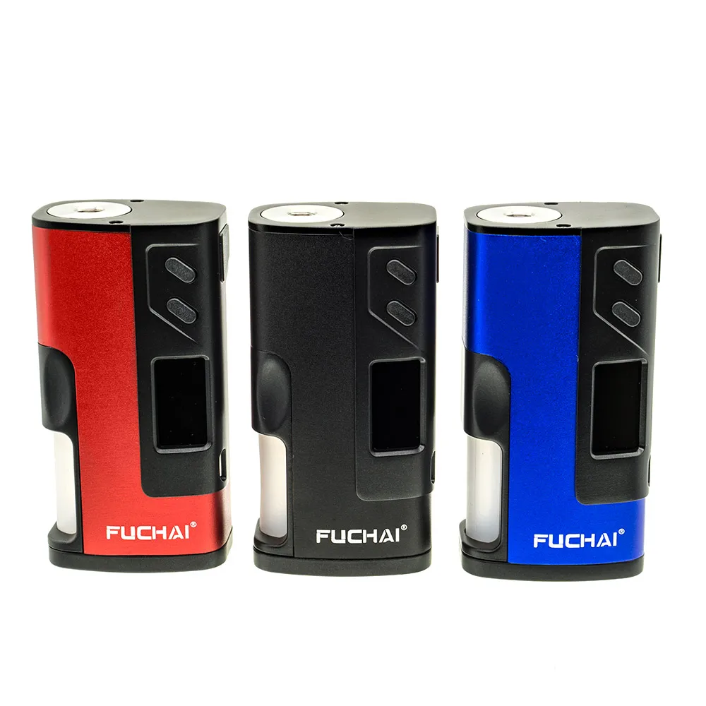 

Electronic Cigarette Original Fuchai Squonk 213 150W Box Mod with 0.96 Inch TFT Color Screen fit 20700 18650 battery 510 thread
