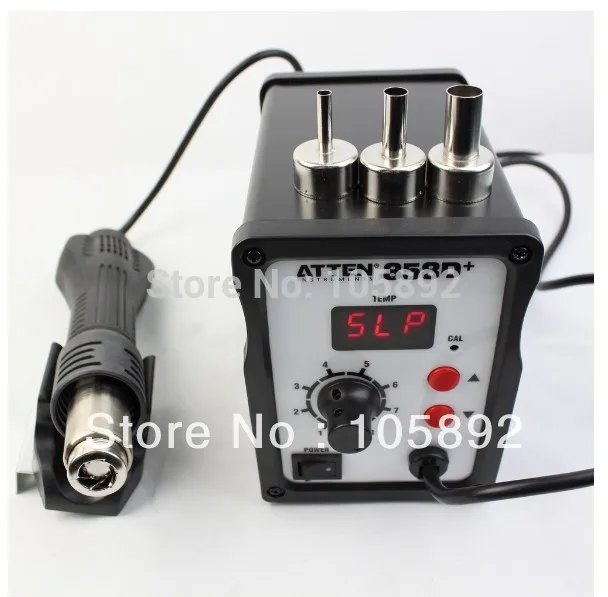 ATTEN AT 858D+ SMD 220V Hot Air Rework Station Blower Gun Heat BGA +3 FREE nozzles | Инструменты