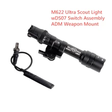 Оружие для страйкбола свет 400 люмен с ADM креплением softair охотничий белый фонарик два разных переключателя Подходит Пикатинни EX446