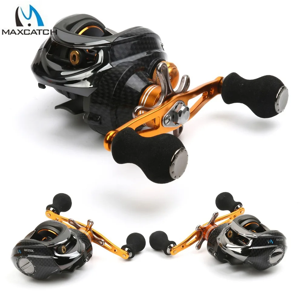 Maxcatch MX200R Right OR Left Baitcasting Reel 11BB 6.31 Gear Ration