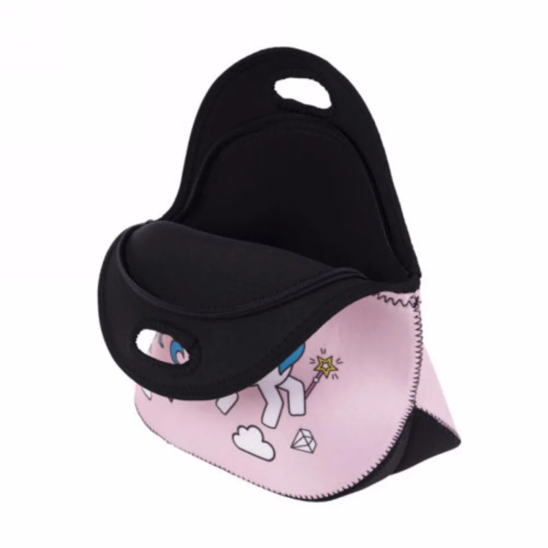 UNICORN TIME Thermal Insulated 3d print Lunch Bags for Women Kids Thermal Bag Lunch Box Food Picnic Bags Tote Handbags