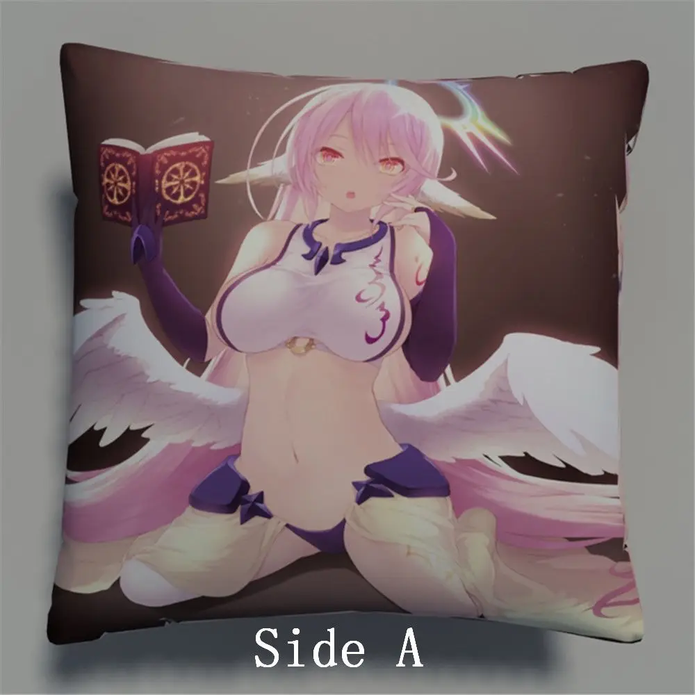 

Suef Anime manga No Game No Life two sided Pillow Cushion Case Cover 676