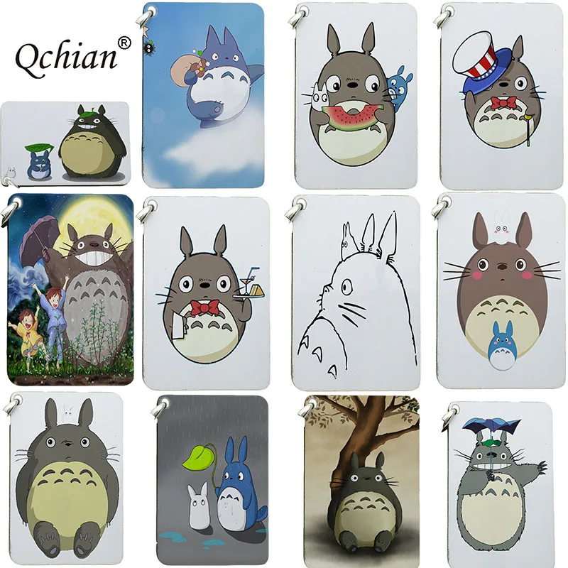 

25 style Totoro Keychain Cartoon Cute backpack Key Chain Custom made Anime Funny car Key Ring men women gift