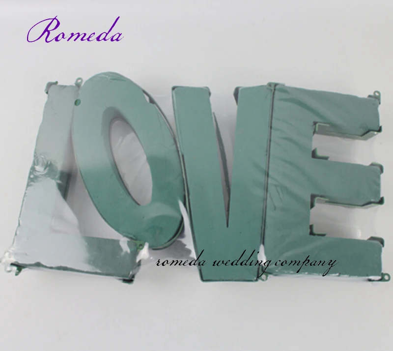 

New Arrived LOVE letter Flower bouquet holder for wedding party