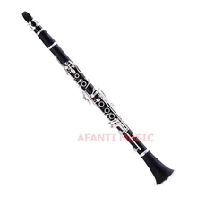 Afanti Music Falling Tune B / Synthetic Wood / Nickel button Clarinet (CLA-122)
