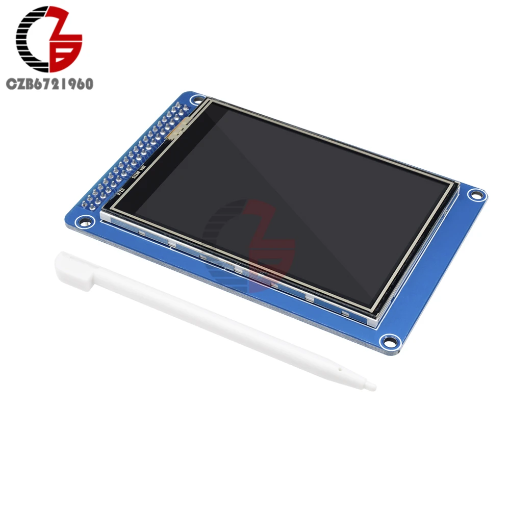 Сенсорный ЖК дисплей 3 2 дюйма 320x240 TFT панель SSD1289 Сенсорная контроллера со слотом