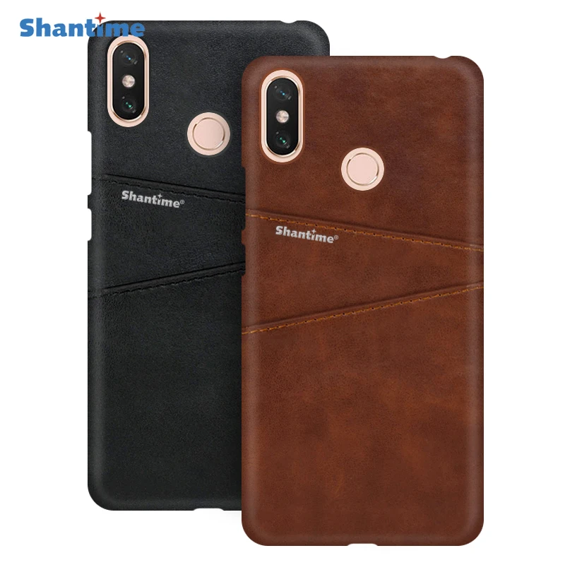 

Luxury Vintage Leather Back Cover For Xiaomi Mi Max 3 Phone Case For Xiaomi Mi Max 3 Pro Card Slot PU Leather Case