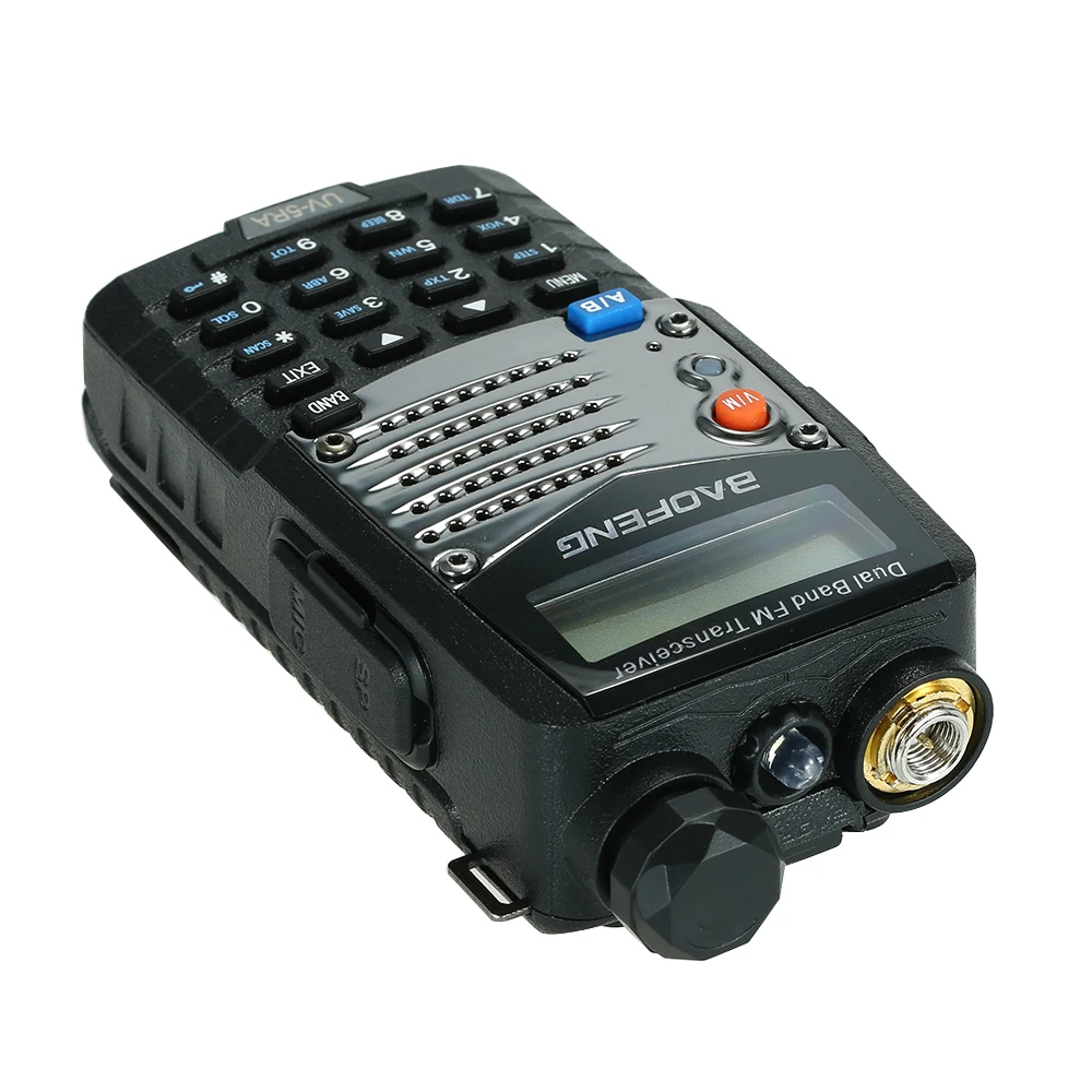 BAOFENG UV-5RA двухканальная рация 420-520 МГц двухдиапазонный радиоприемопередатчик светодиодный сигнал тревоги портативные радиостанции UV5R