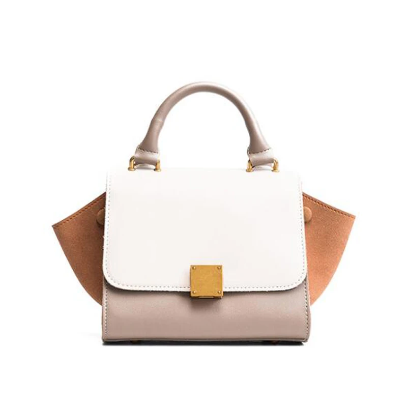 

Fashion Women Leather Handbags Patchwork Matte Design Ladies Tote Chic Trendy Brand Design Lady Shoulder Messenger Bags A0099