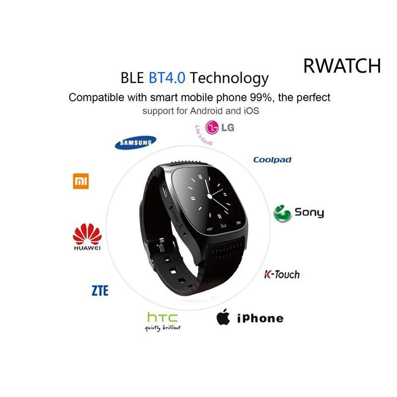DOITOP M26 BlueTooth BT умные часы для Andriod модные носимые устройства напоминания шагомер