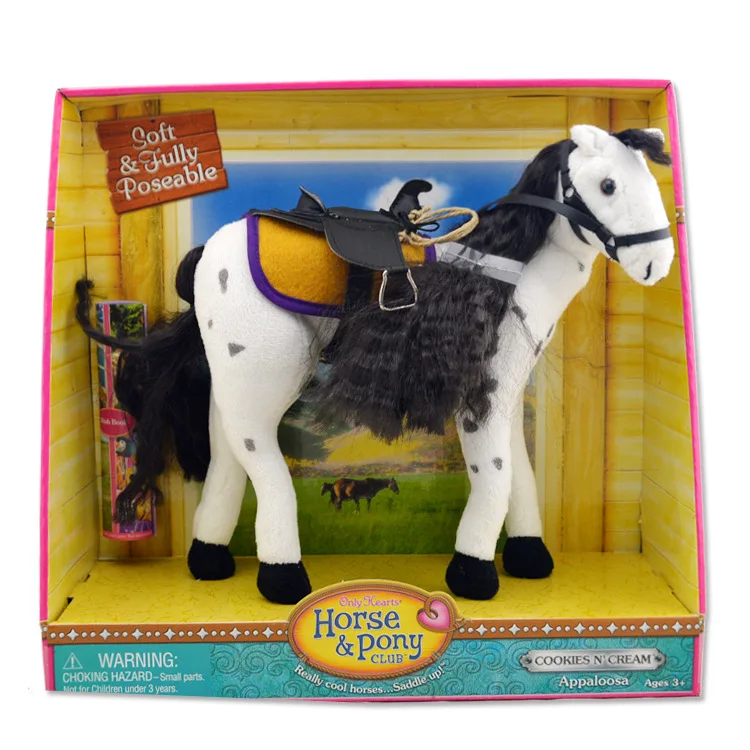 Дом и пони-клуб США onlyhearts лошадь талисман куклы игрушка в подарок Украшения Мягкие плюшевые куклы Украшение Качество