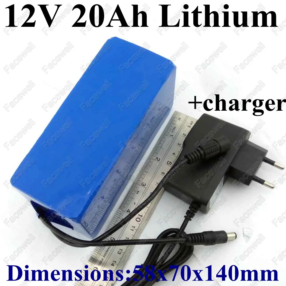 Аккумулятор 12v 20000mah