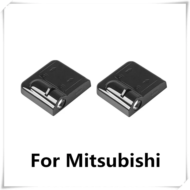 

2x LED Car Door Logo Light For Mitsubishi Asx Lancer 10 9 Outlander 2013 Pajero Sport L200 Expo Eclipse Carisma Galant Grandi