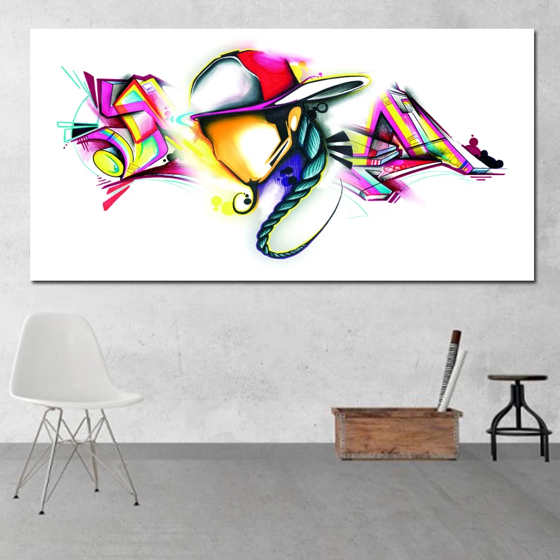 

RELIABLI ART Abstract Painting Color Wall Pictures 2018 For Home Huge Size Poster Print Canvas No Frame Free shipping