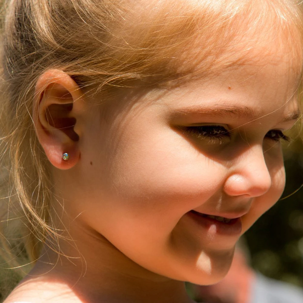 Ear piercing| Ear piercing gun shot | Ear piercing | Ear Gunshot status|  How to do baby ear piercing - YouTube