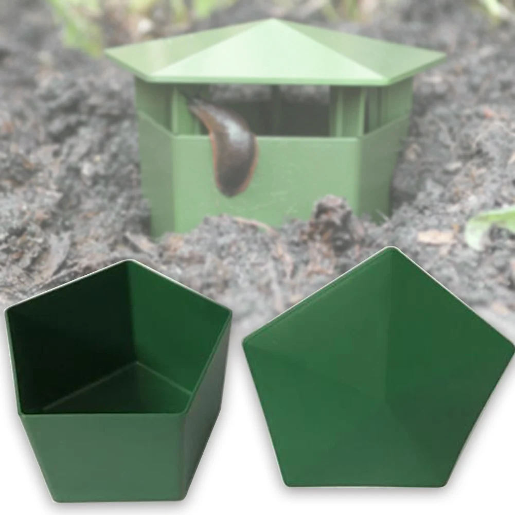 

House Plastic Planarian Clear Garden Tool Farm Protector Slug Snail Trap Leech Catcher Reptile Box Eco-friendly Cage