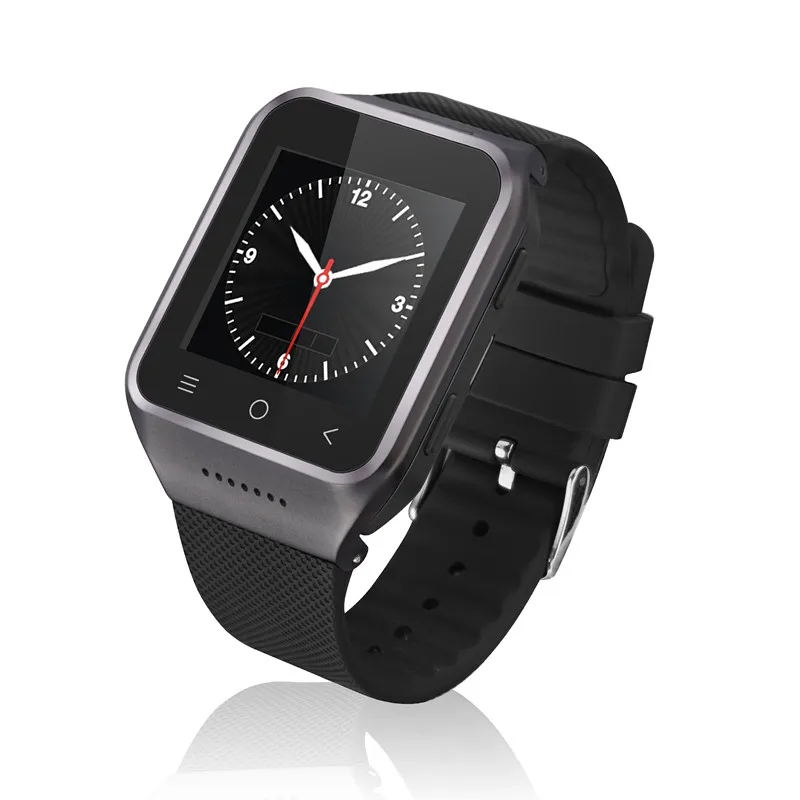  Smart Watch Android 4.4 OS Wifi GPS Men Wristwatch Support SIM Card 3G WCDMA GSM Free Install Andro