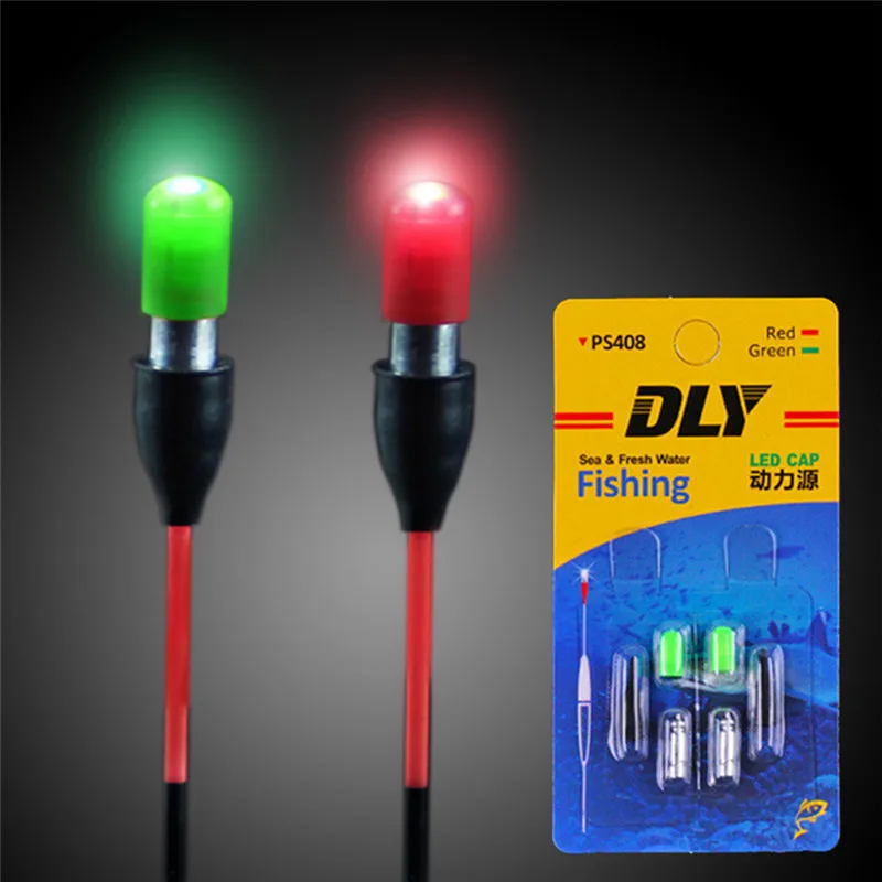 

CR311 Battery Night Fishing Accessory FF3810 Packs 20pc Electronic Fishing Floats Drifting Tail LED Electronic Light