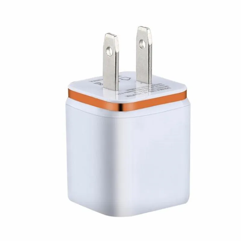 Универсальное зарядное устройство UVR с 2 USB портами адаптер 1 А быстрое для