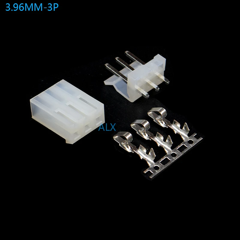 CH3.96 3.96mm Pitch Straight Pins Connector Pin Header 5Pins 5Pcs